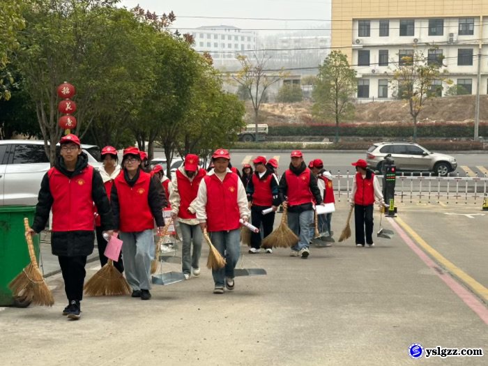 “志”在心中，“愿”在行动--英山理工中专师生赴干臣社区开展志愿服务活动