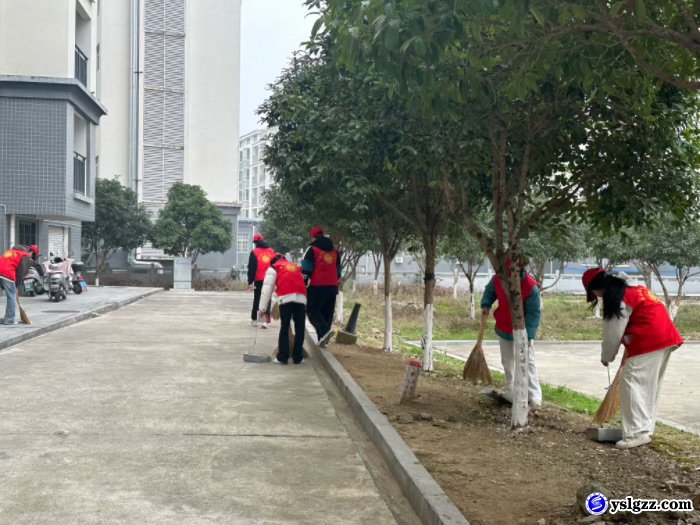 “志”在心中，“愿”在行动--英山理工中专师生赴干臣社区开展志愿服务活动