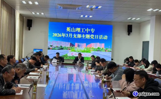 我校开展3月支部主题党日活动