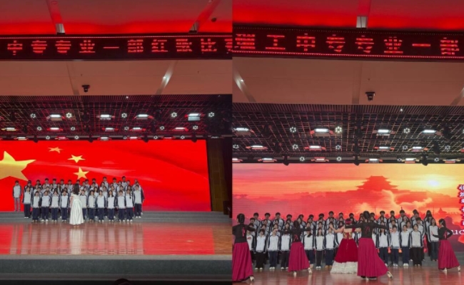 红歌嘹亮聚班魂，青春激昂颂华章